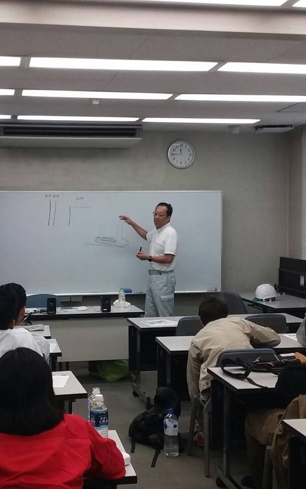 平成30年7月建設労働者緊急育成支援事業講師派遣