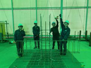 名古屋高等技術専門校　鉄筋技能講習会開催の様子7